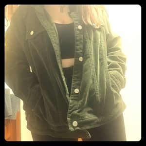 Army green oversized Jacket